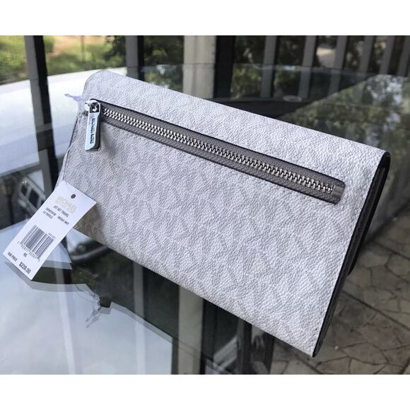 Michael Kors Wallet White And Grey - Picture 3 of 7
